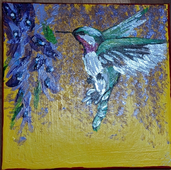 PLEASE READ Hand Painted Gift Box - Picture 11 of 16